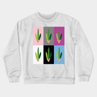 Lulav - Cool Clean Pop Art Grid Crewneck Sweatshirt